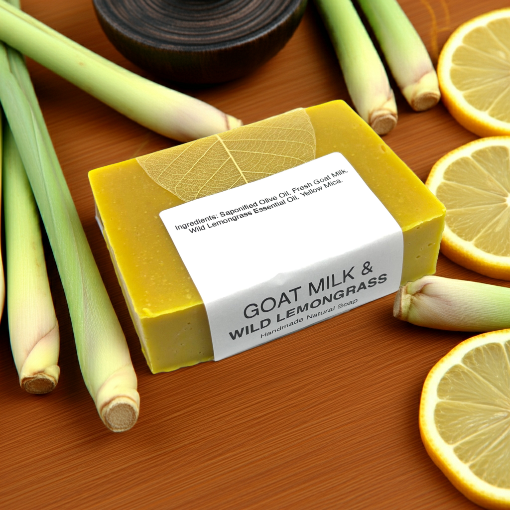 Goat Milk & Wild Lemongrass Soap
