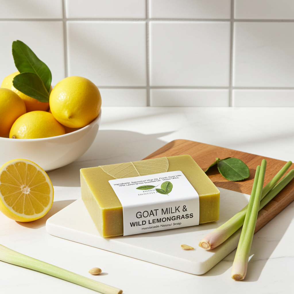 Goat Milk & Wild Lemongrass Soap