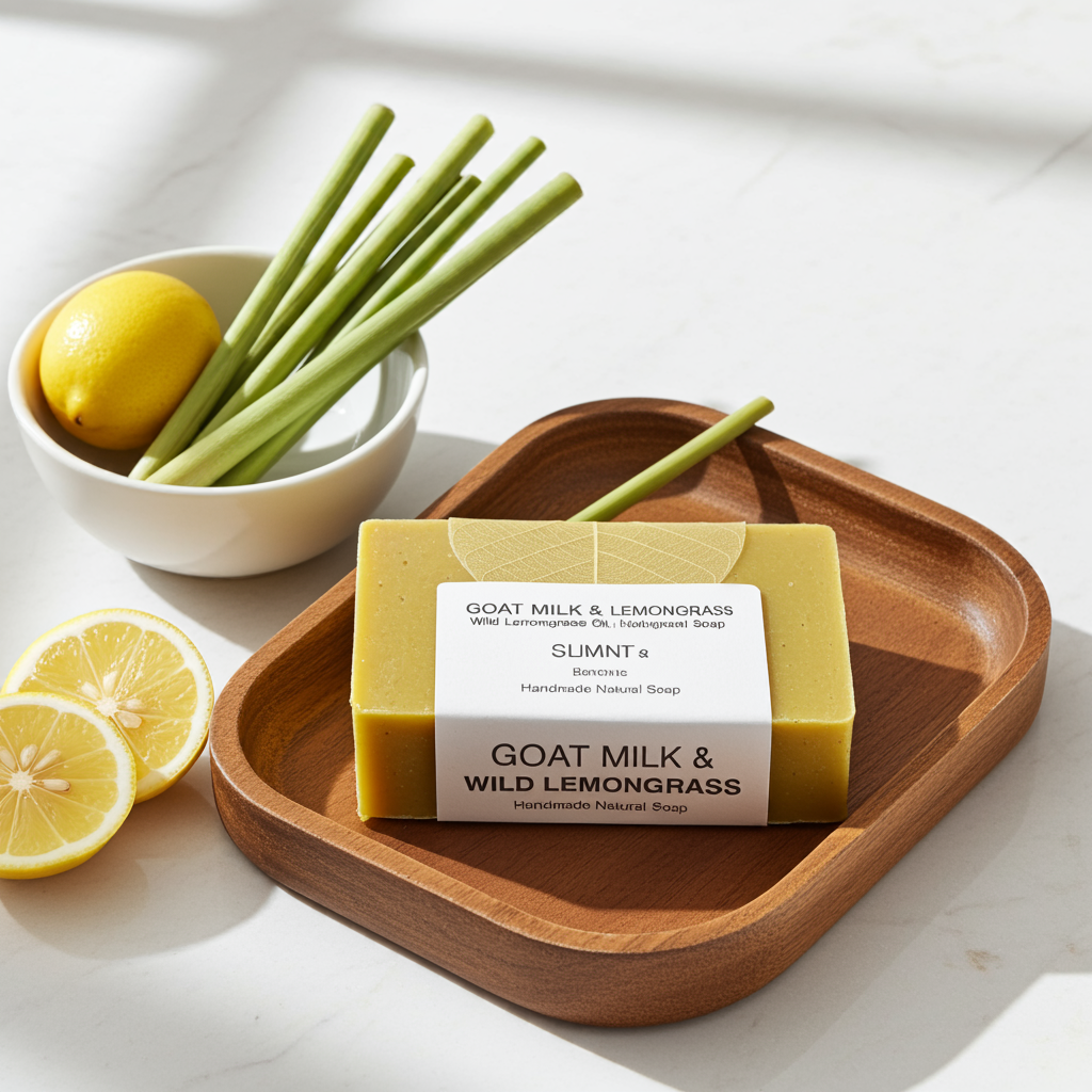 Goat Milk & Wild Lemongrass Soap