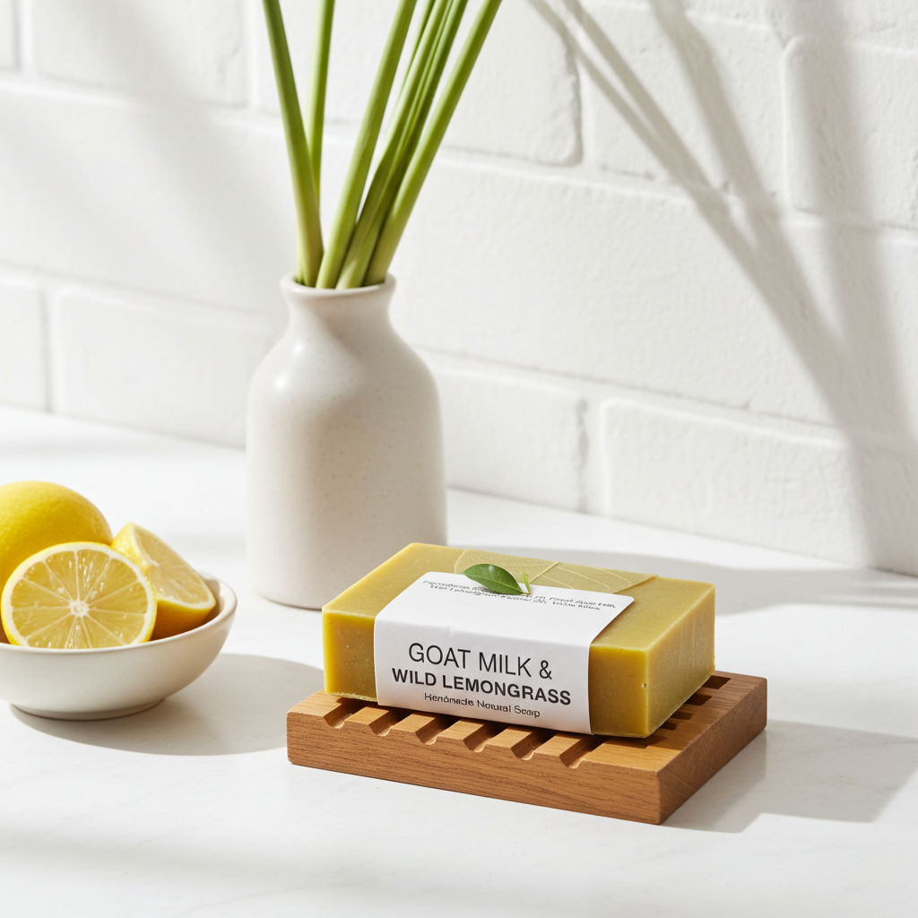 Goat Milk & Wild Lemongrass Soap