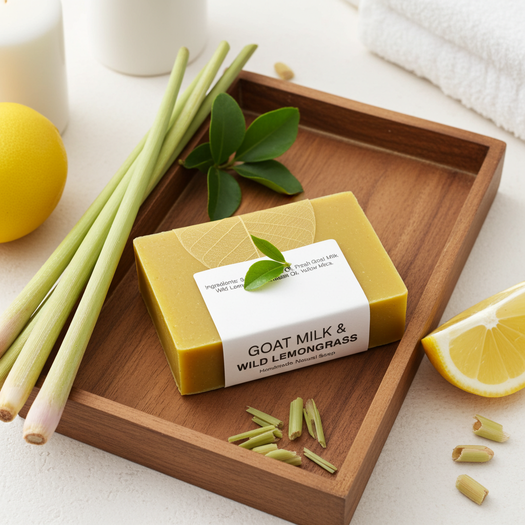 Goat Milk & Wild Lemongrass Soap