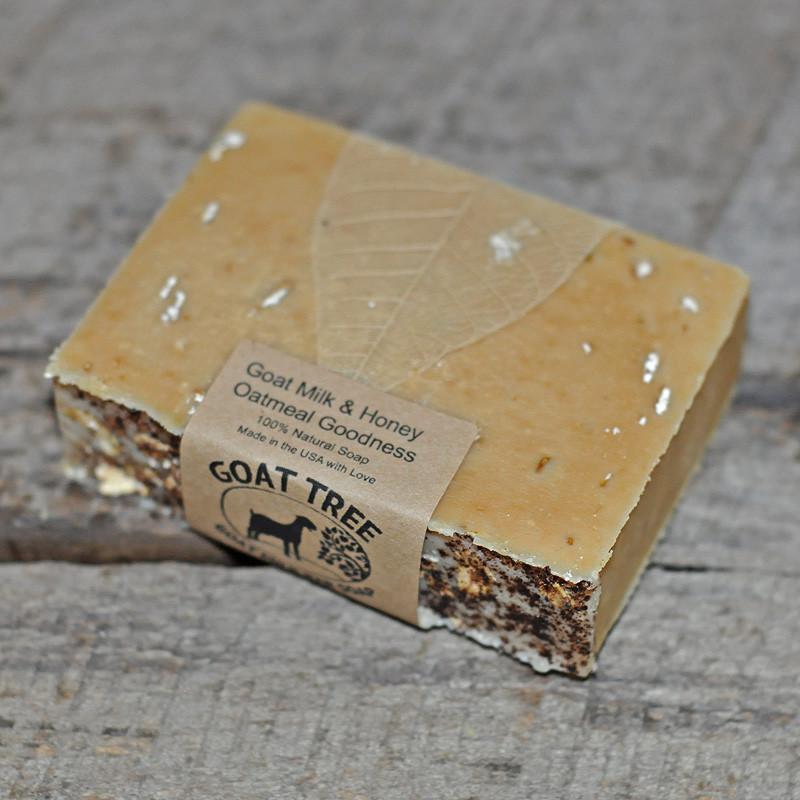 Goat Milk & Honey Oatmeal Goodness Soap (unscented)