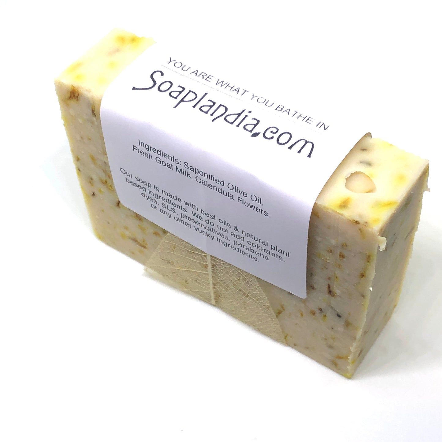 Goat Milk & Calendula Tea Soap, Unscented