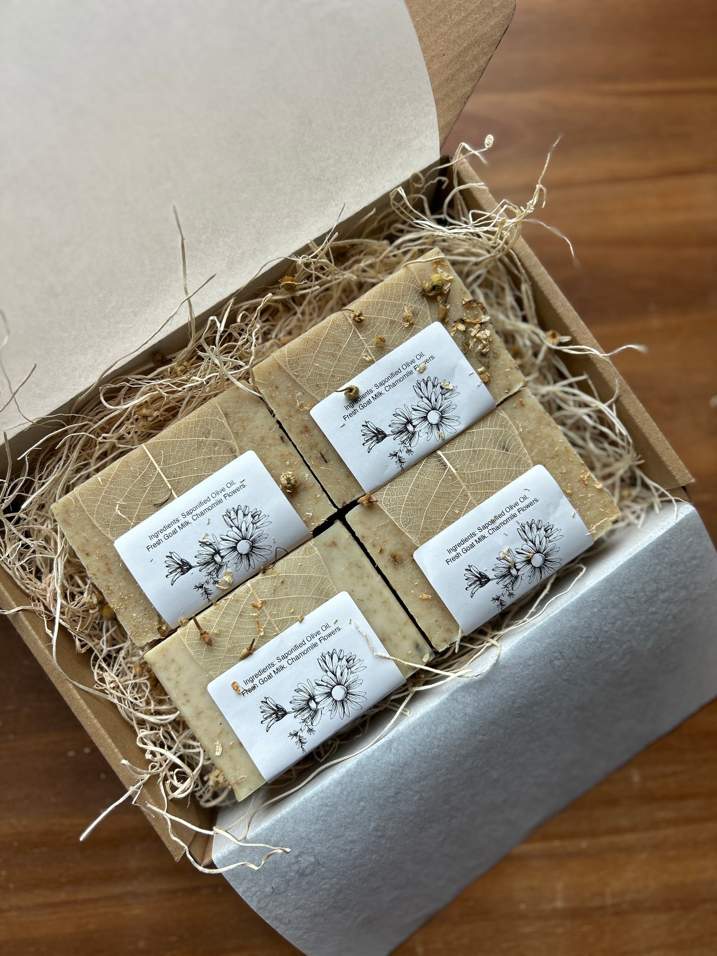 Gift Box, 4 Soap Bars Pack - Choose Variety