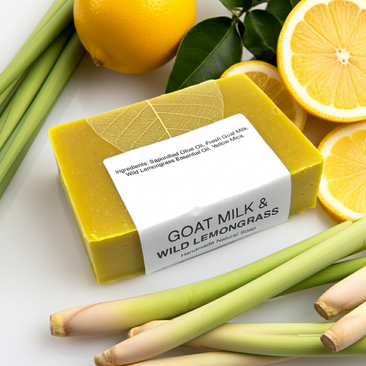 Goat Milk & Wild Lemongrass Soap