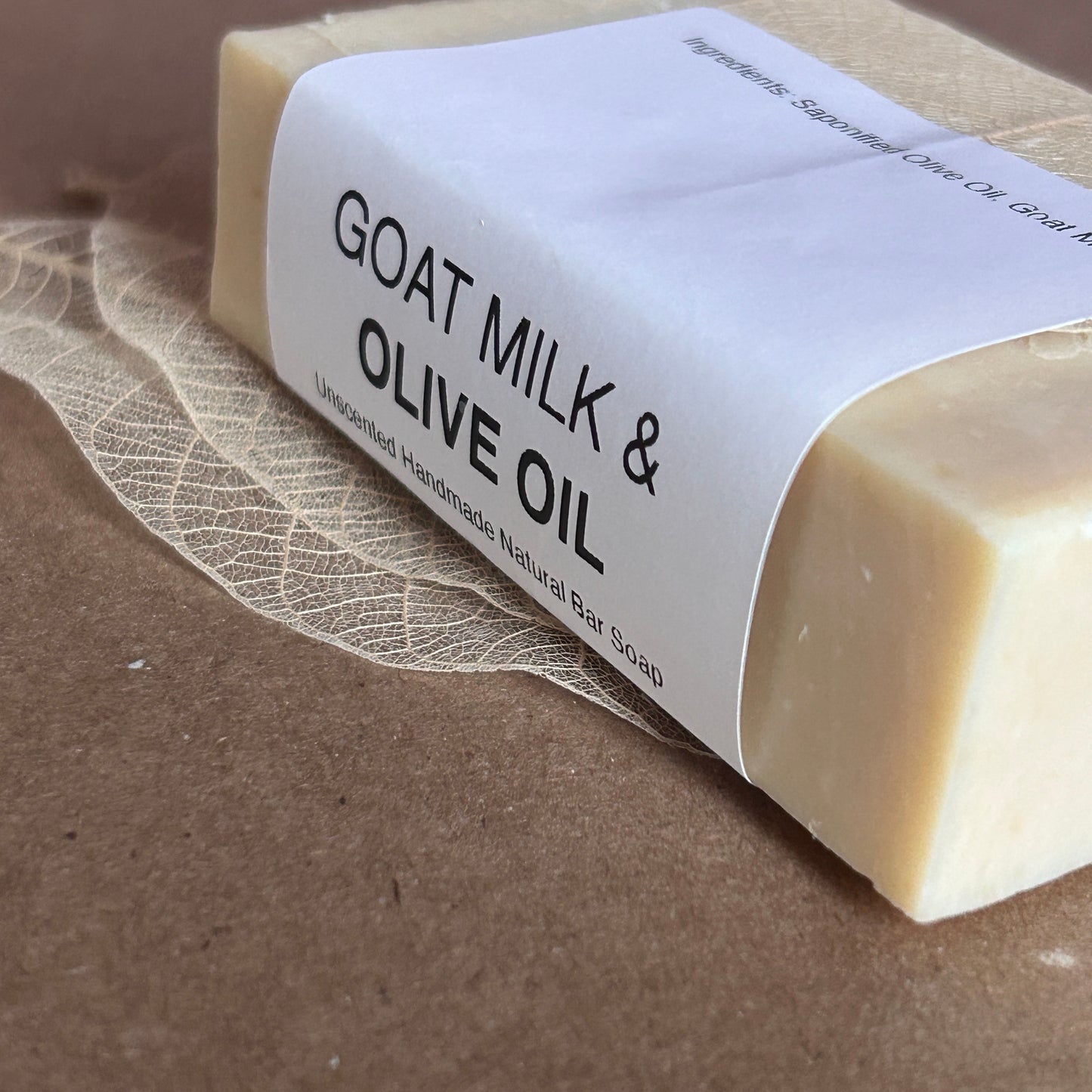 Goat Milk & Olive Oil Bar Soap, Unscented