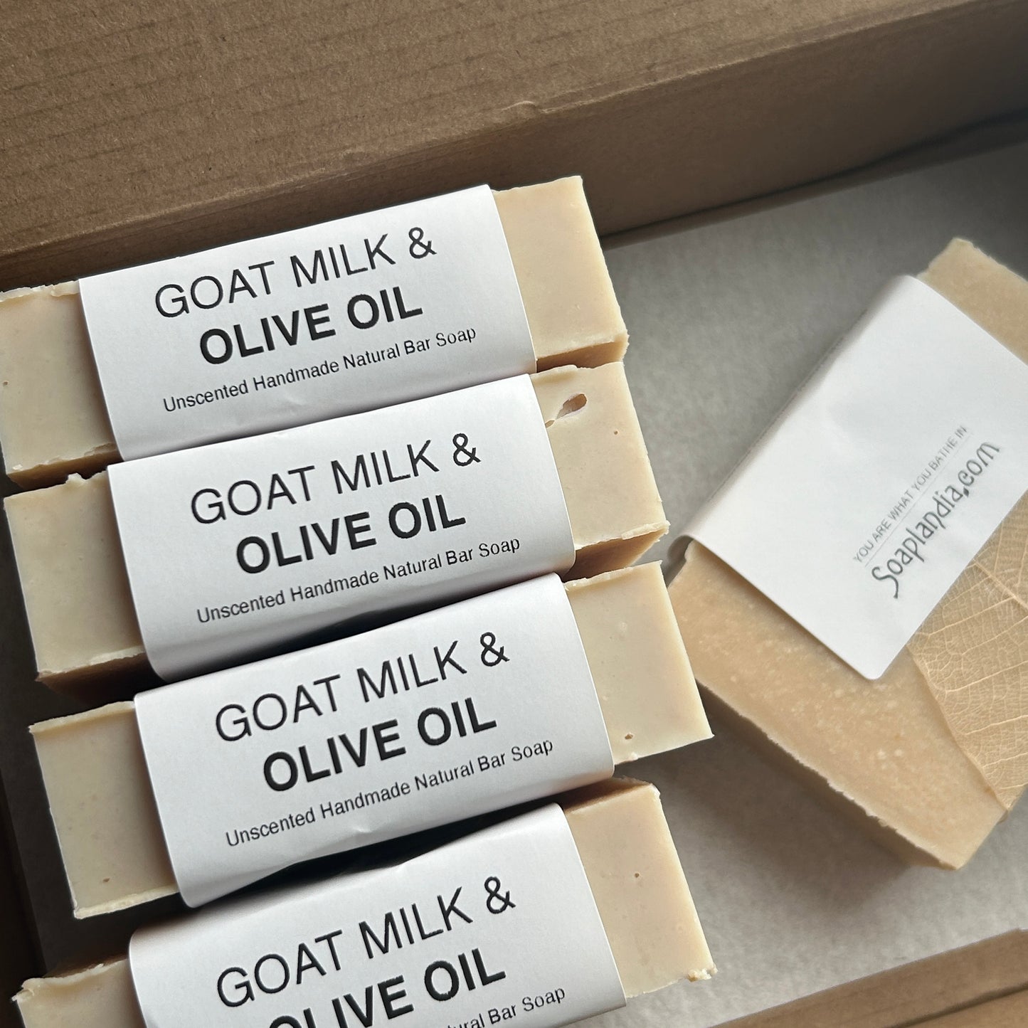 Goat Milk & Olive Oil Bar Soap, Unscented