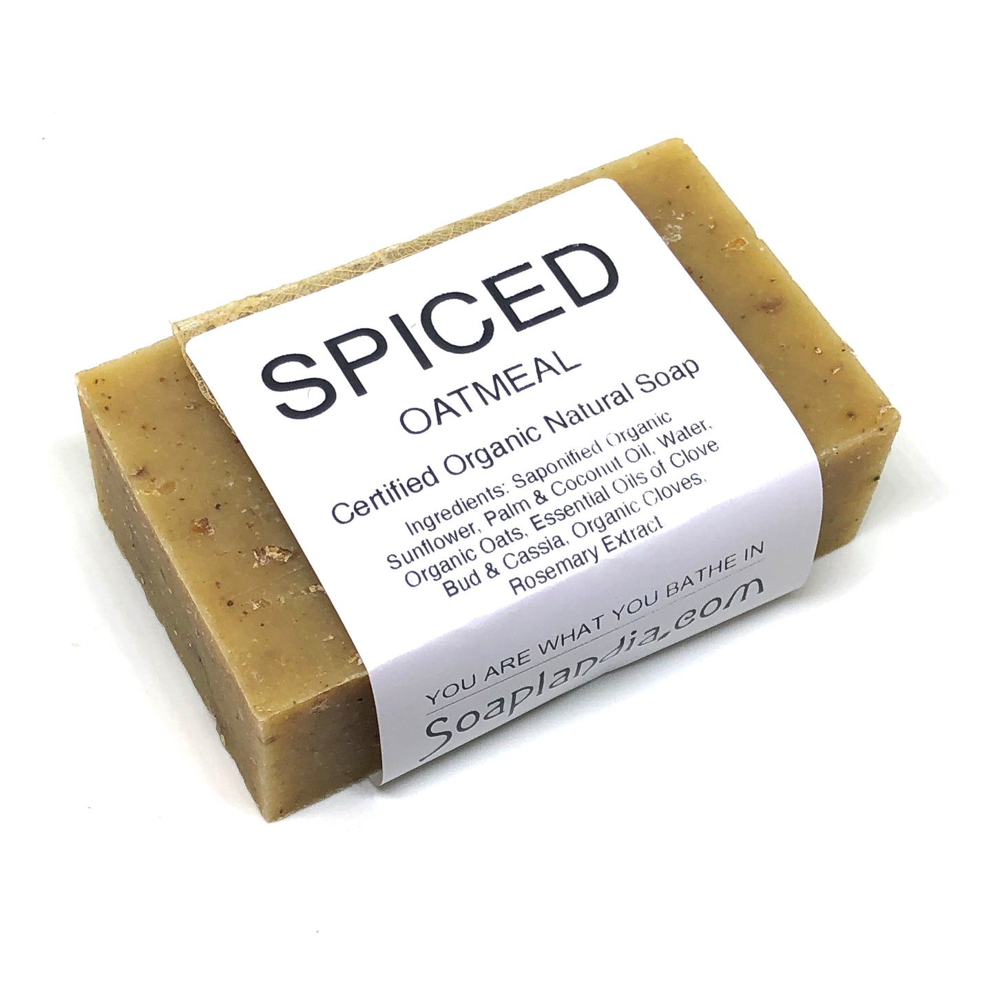 Spiced Oatmeal Bar Soap