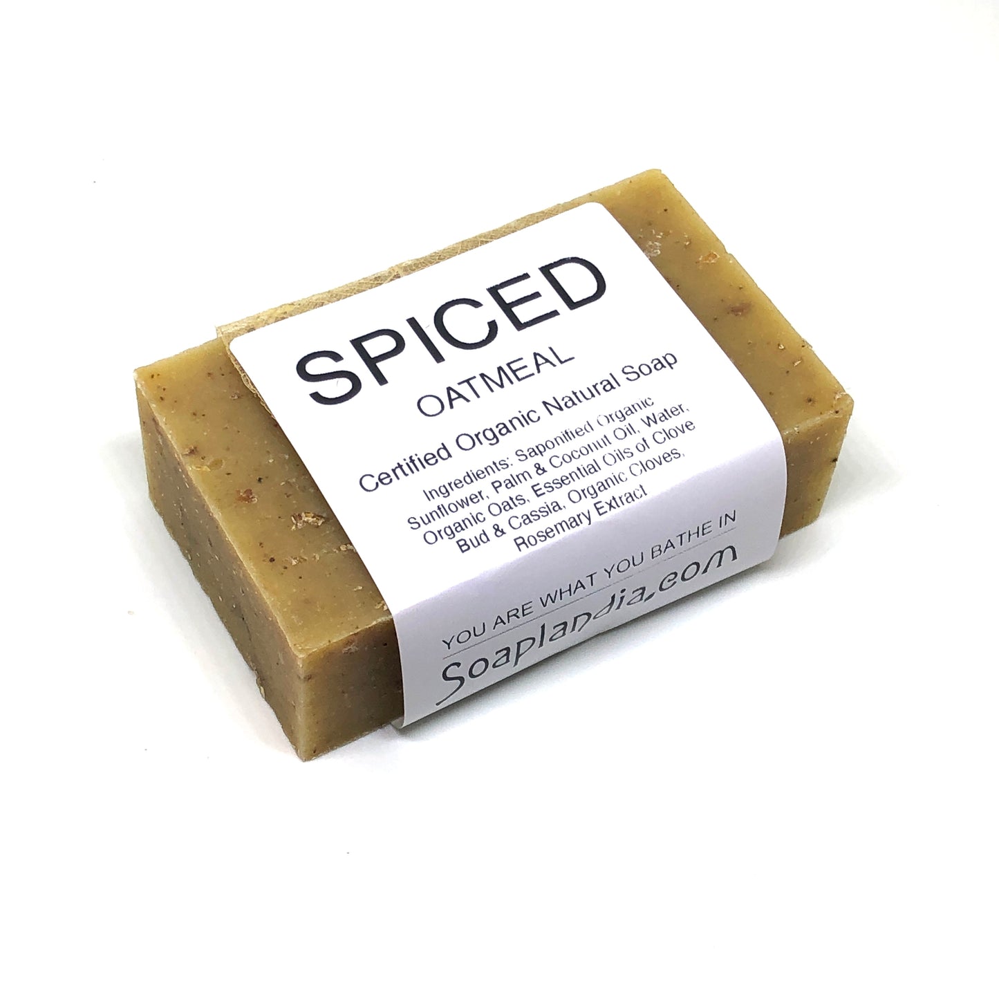 Spiced Oatmeal Bar Soap