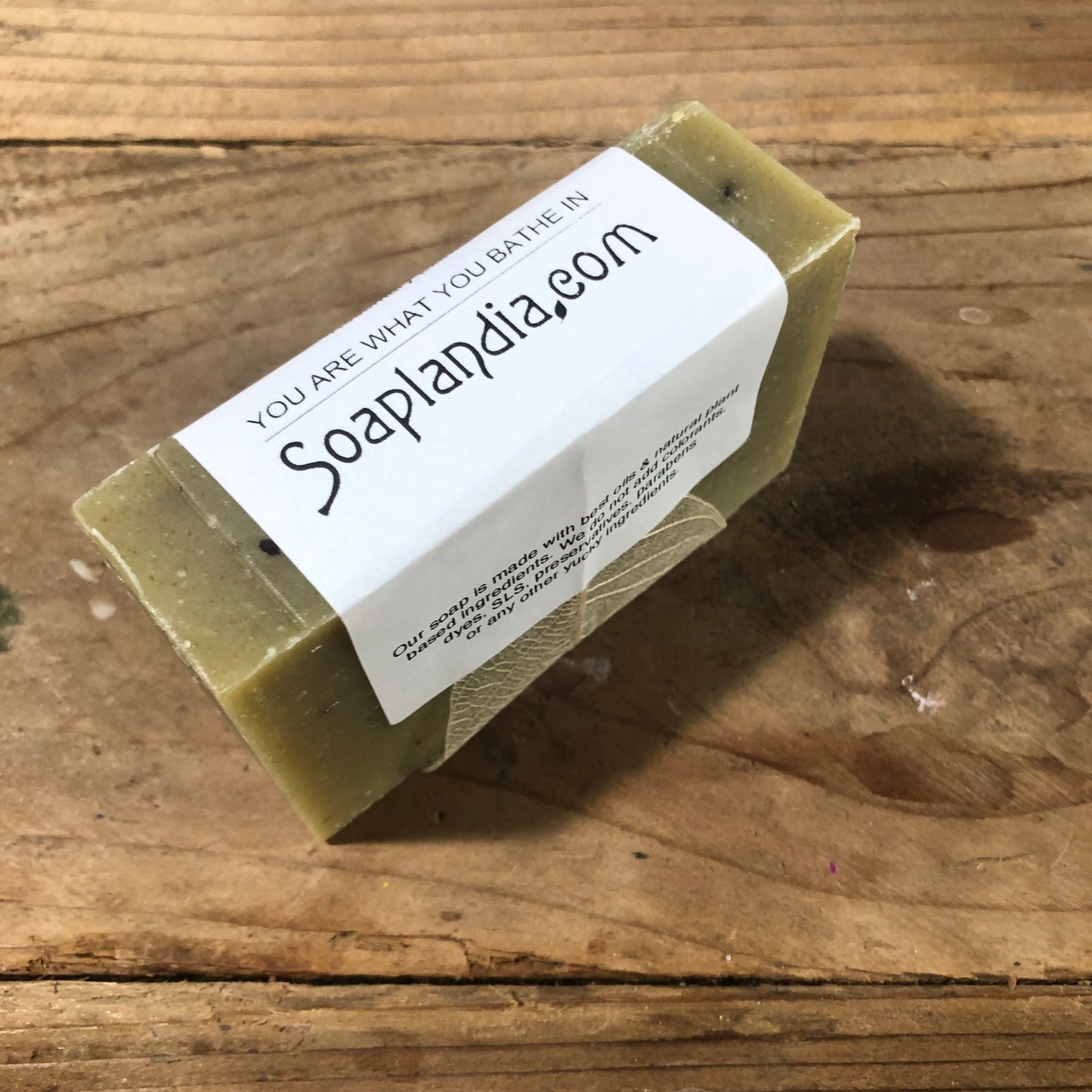 Cool Peppermint Bar Soap, Certified Organic