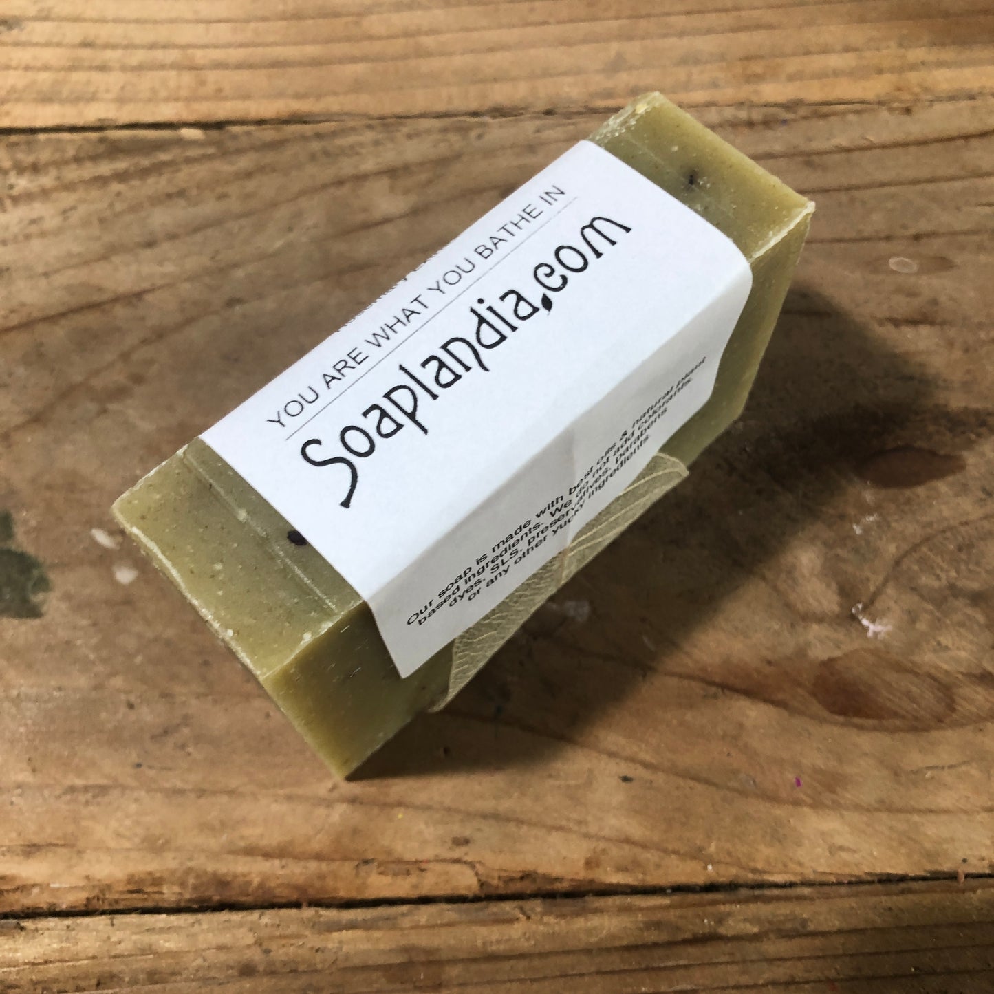 Cool Peppermint Bar Soap, Certified Organic