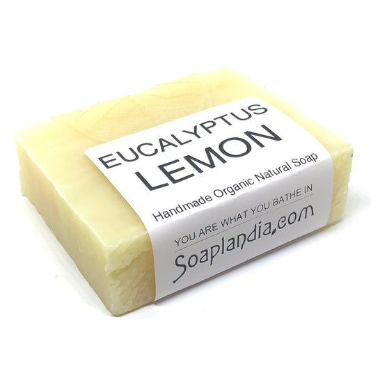 Eucalyptus Lemon Bar Soap, Organic