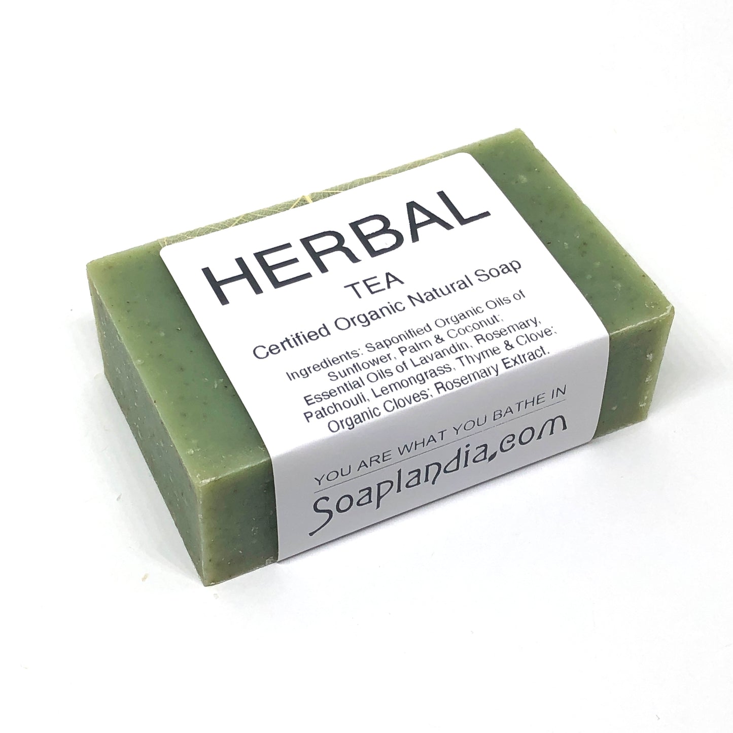 Herbal Tea Bar Soap, Organic