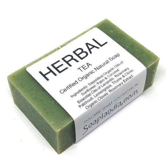 Herbal Tea Bar Soap, Organic