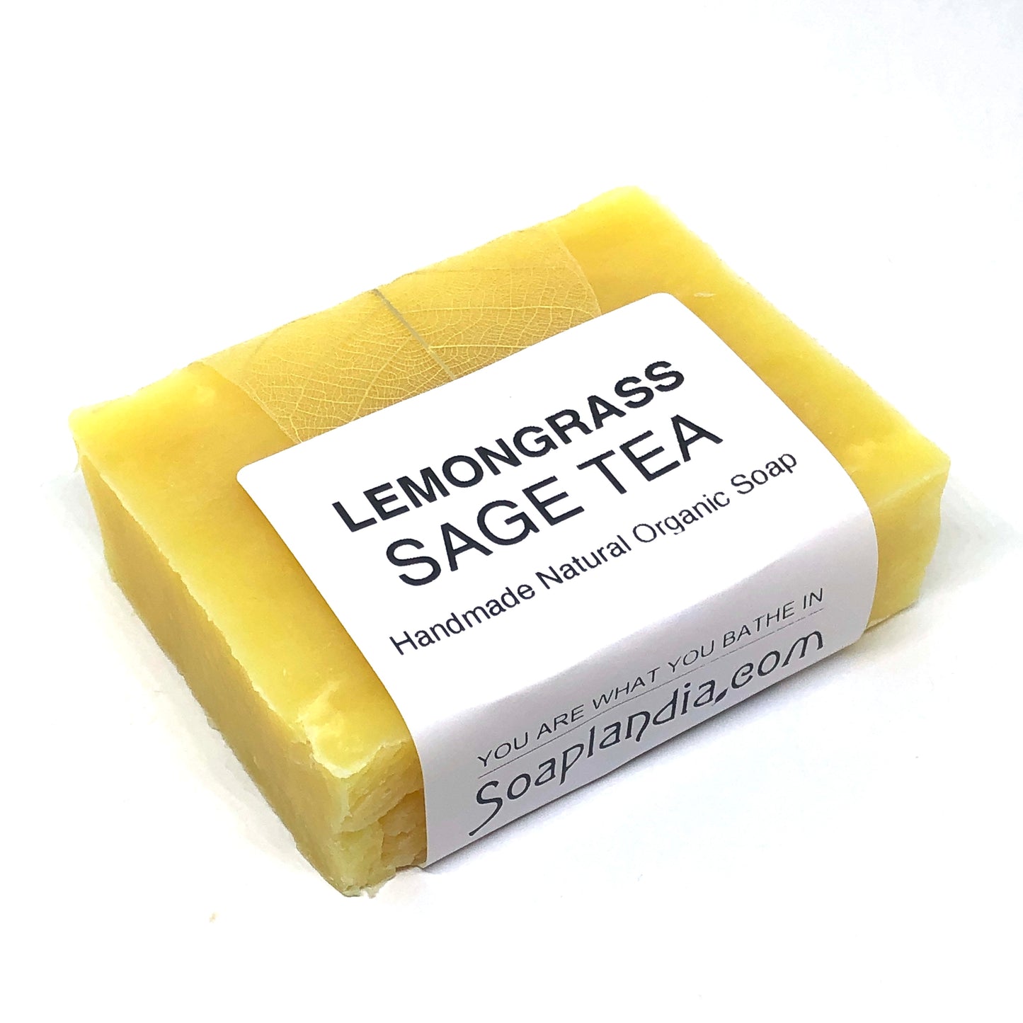 Lemongrass Sage Bar Soap, Organic