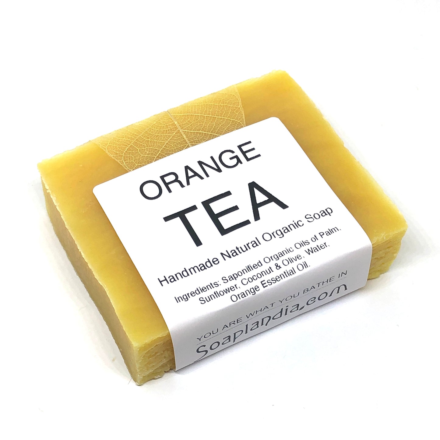 Orange Tea Bar Soap, Organic