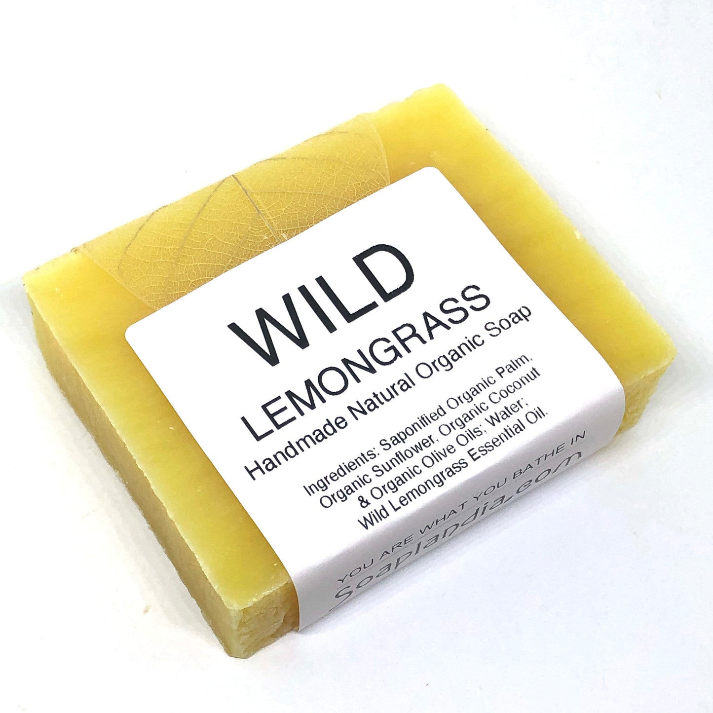 Wild Lemongrass Bar Soap, Organic