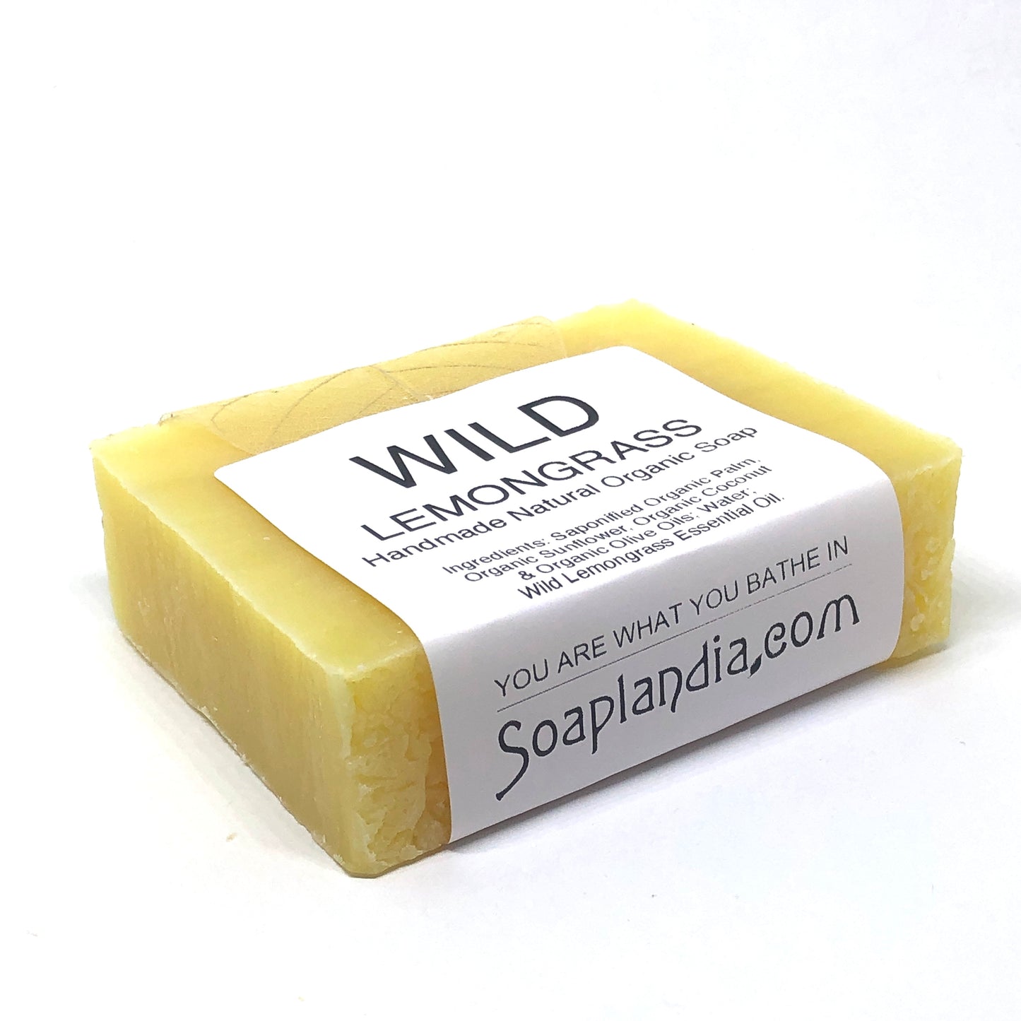 Wild Lemongrass Bar Soap, Organic