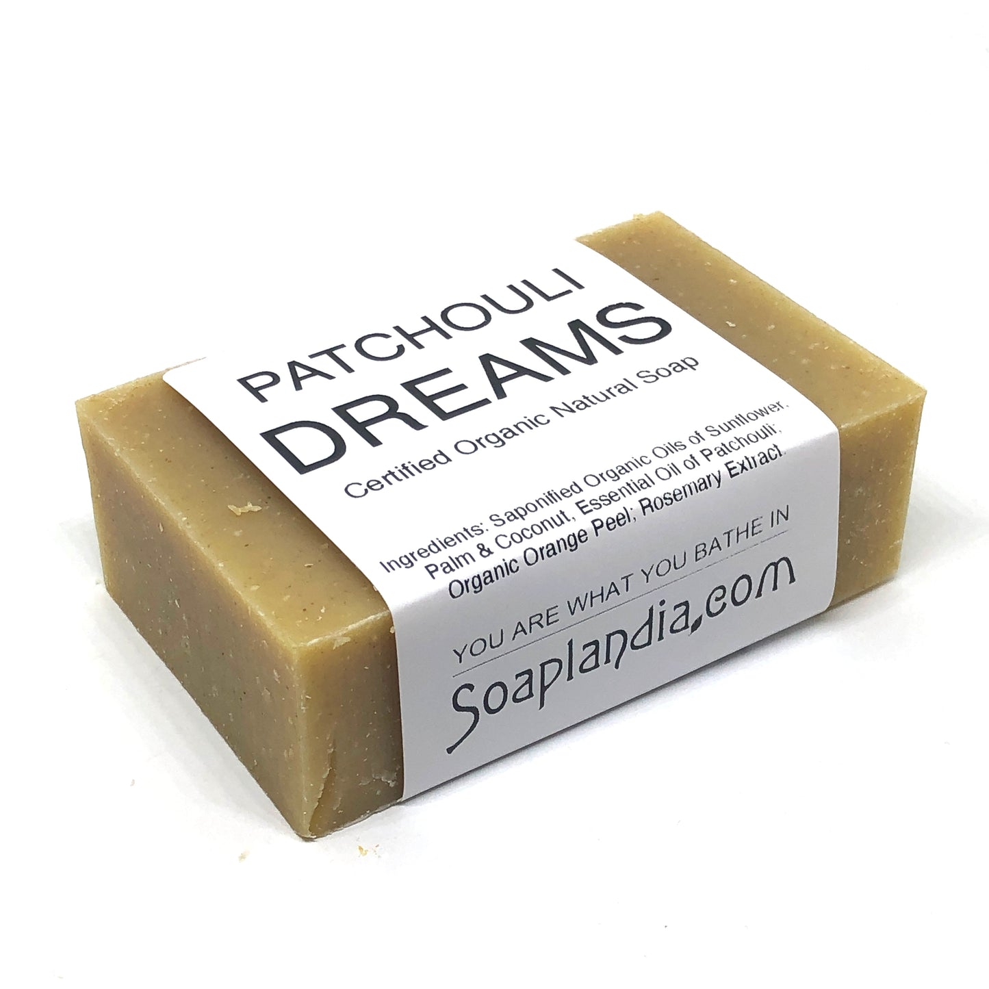 Patchouli Dreams Bar Soap, Organic