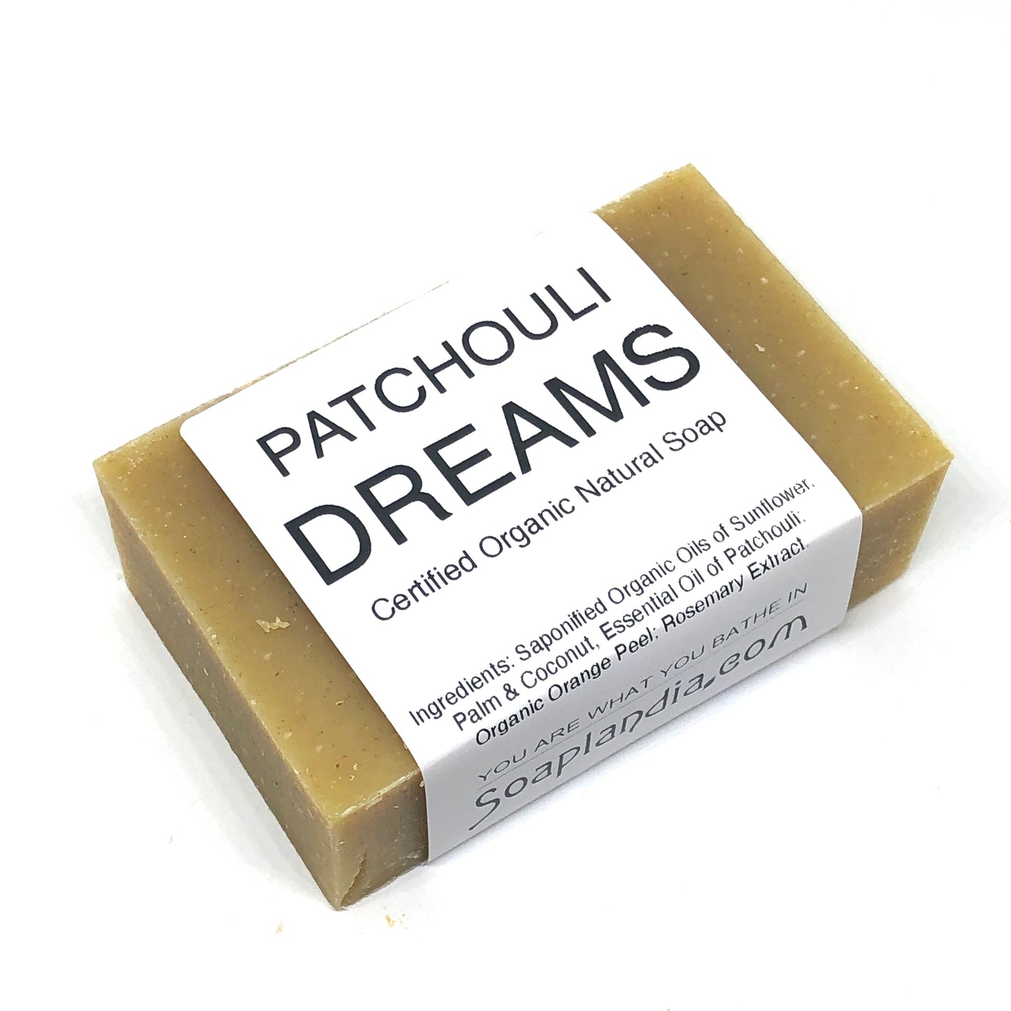 Patchouli Dreams Bar Soap, Organic