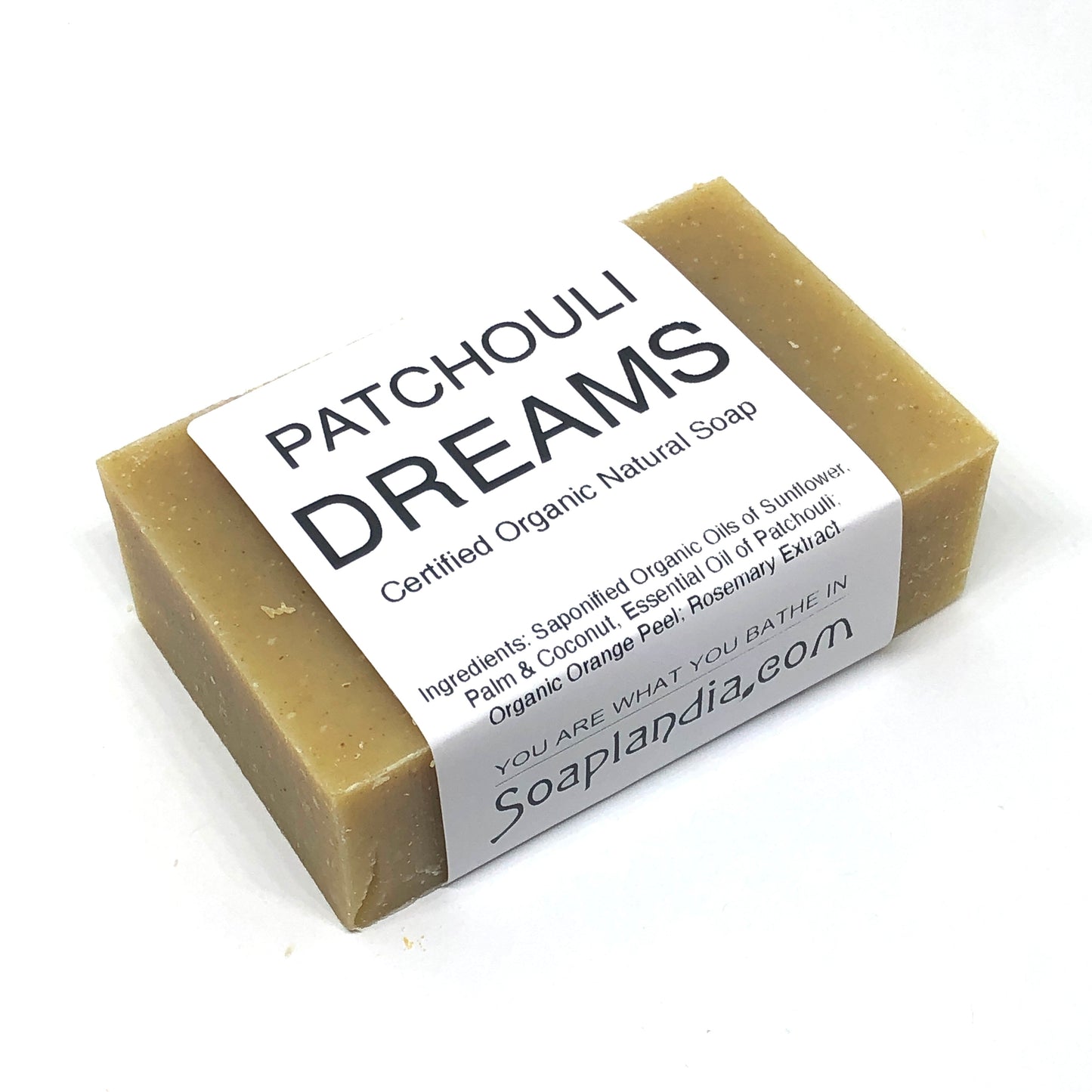 Patchouli Dreams Bar Soap, Organic