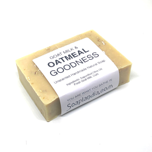 Goat Milk & Oatmeal Bar Soap (unscented)