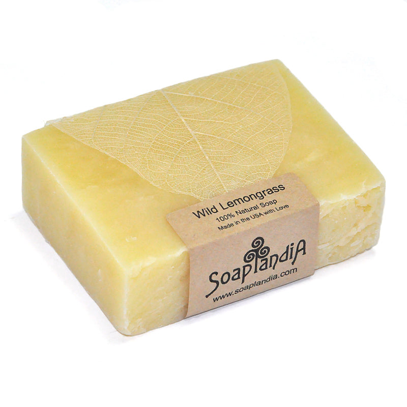 Wild Lemongrass Bar Soap, Organic